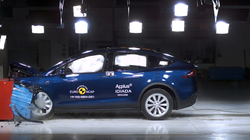 Tesla Model X. Fot. Euro NCAP