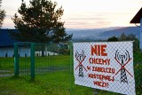 Nowy Sącz. Mieszkańcy Zabełcza protestują. Nie chcą kolejnego masztu telekomunikacyjnego