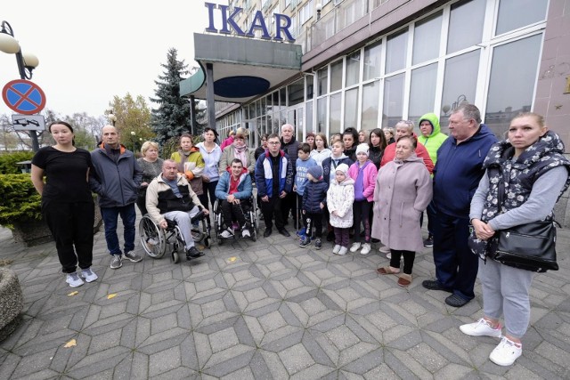 W hotelu Ikar jest 250 osób z Ukrainy, które nie chcą się przenosić.
