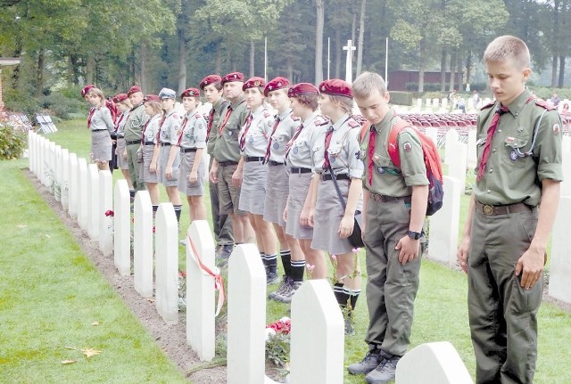 Oprócz 25 lęborskich harcerzy w wyprawie pamięci do Holandii wzięli udział harcerze ze Szczecina, Warszawy, Kielc i Szczecinka.