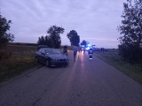 Wypadek na trasie Radziłów - Czerwonki. Zderzyły się dwa auta (zdjęcia)