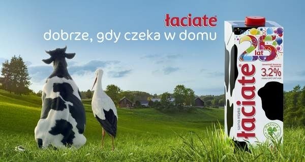 Mlekpol: Marka "Łaciate" obchodzi 25-lecie. Powstanie jubileuszowa kampania reklamowa