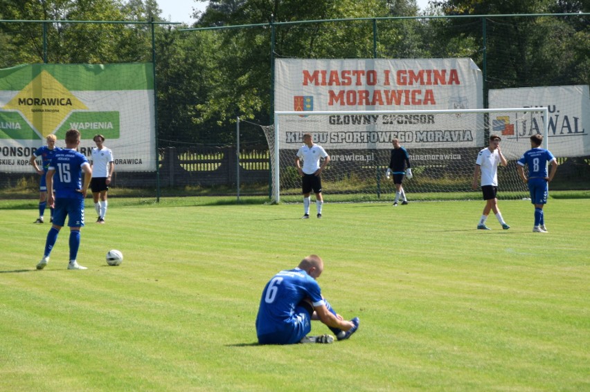 Piłkarze Moravii Anna-Bud Morawica w meczu Hummel 4 ligi pewnie pokonali Nidę Pińczów 3:0. Zobaczcie zdjęcia z meczu i fotki kibiców