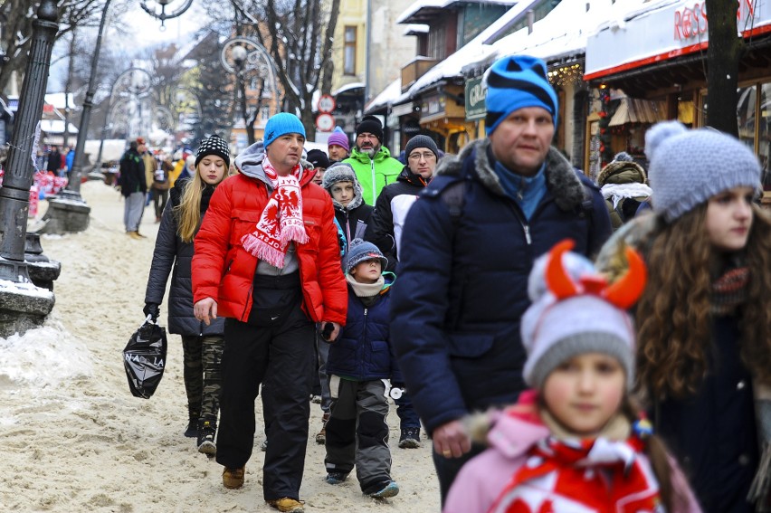 Kibice opanowali Zakopane