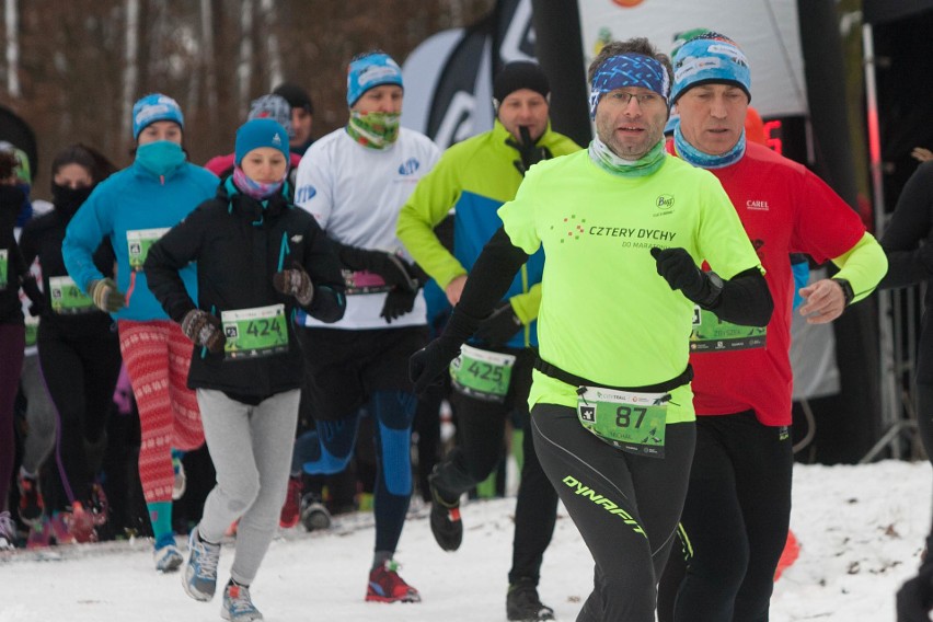 City Trail nad Zalewem Zemborzyckim. Zima ich nie wystraszyła [DUŻO ZDJĘĆ]               