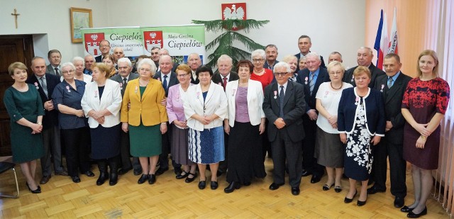 W tym roku jubileusz 50-lecia pożycia świętowało rekordowe osiemnaście małżeństw.