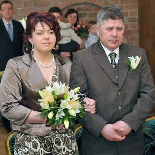 Ceremonia ślubna Anny i Andrzeja Chodnickich 