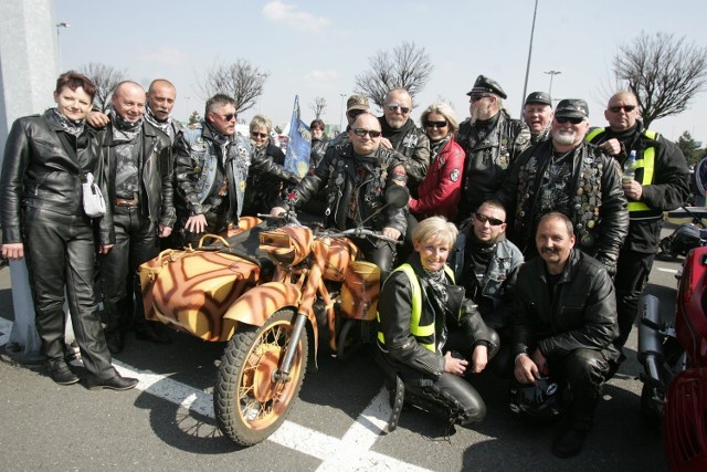 Impreza motocyklowa w Sosnowcu. Sezon motocyklowy hucznie rozpoczęty