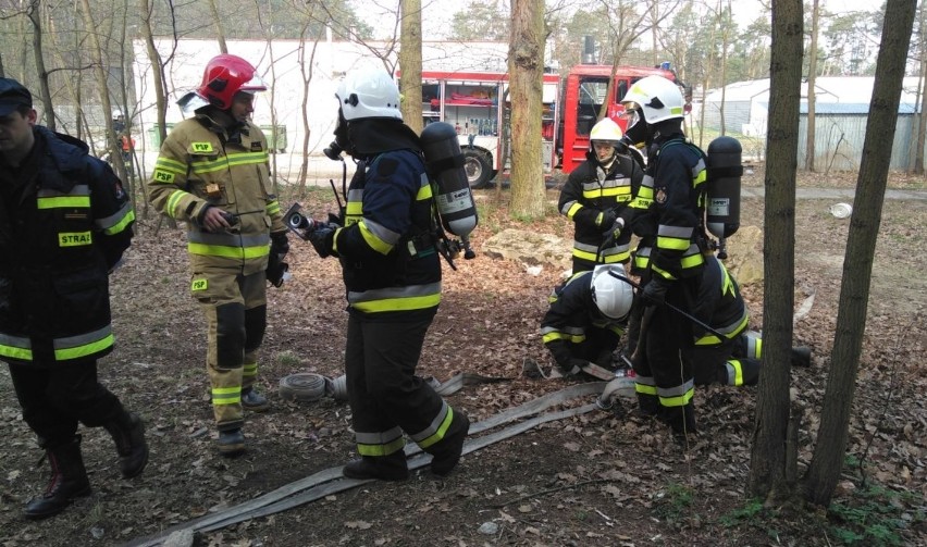 Druhowie strażacy z powiatu tarnobrzeskiego szkolili się, by skuteczniej działać [ZDJĘCIA]