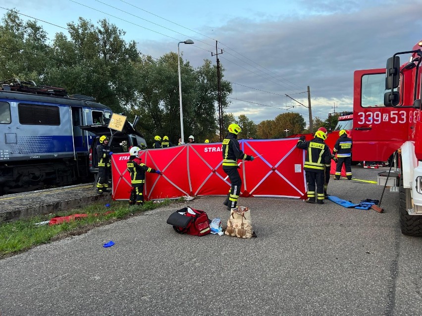 Tragiczny wypadek na przejeździe kolejowym w Miłogoszczy