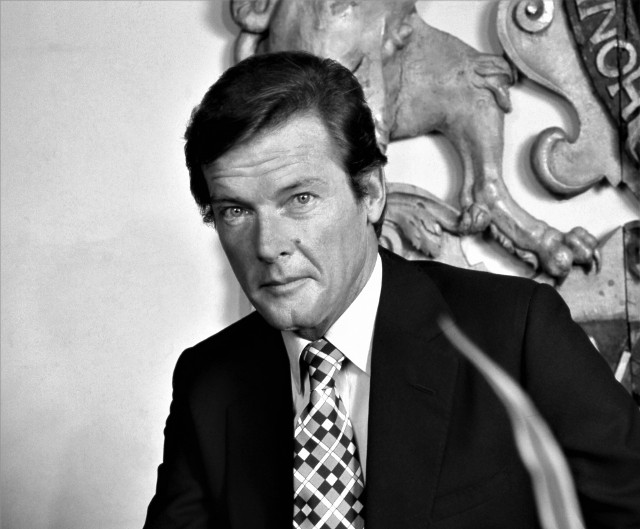 Roger Moore siedem razy wcielał się w rolę Agenta 007.