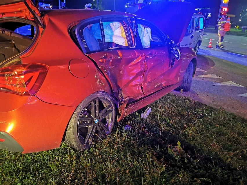 Wypadek na skrzyżowaniu ul. Gdańskiej z ul. Rolną w Koszalinie [ZDJĘCIA]