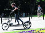 Białystok. Na tym wehikule biegniesz i jedziesz. Studenci z Politechniki Białostockiej stworzyli biegorower