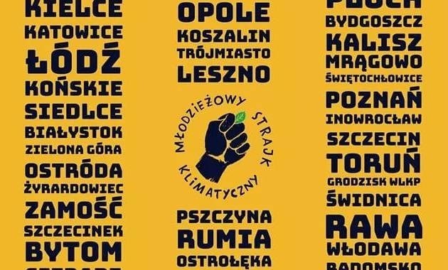 Ostrołęka. Młodzieżowy Strajk Klimatyczny w piątek, 20.09.2019