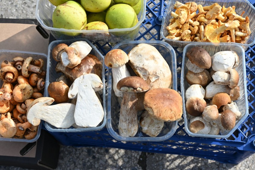 Ogromne kolejki po warzywa i owoce na kieleckich bazarach w piątek 13 października. Jakie ceny? Są jeszcze prawdziwki, rydze i kurki