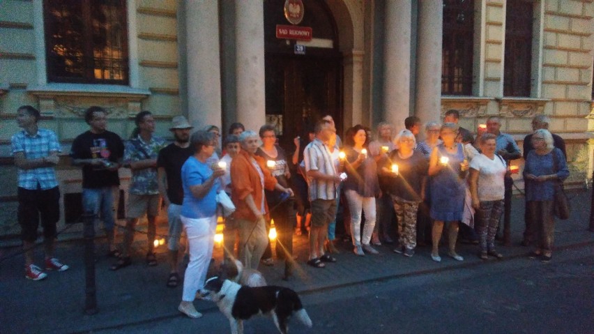 Żywiec: protest w obronie niezależności sądów