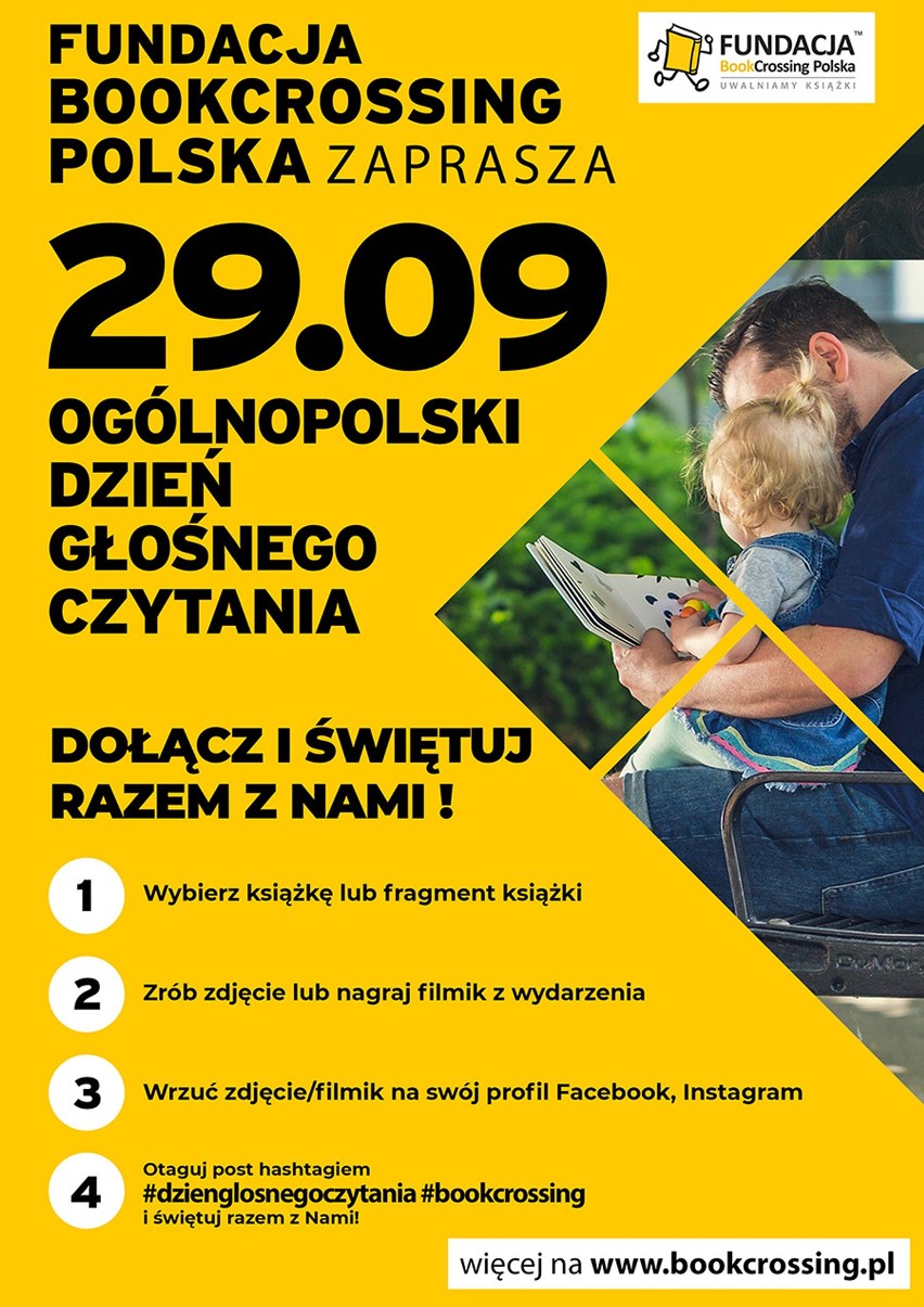 Dzień Głośnego Czytania świętujmy online. Bydgoszcz czyta także przy fontannie Potop