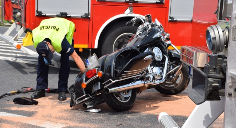 Śmiertelny wypadek motocyklisty pod Ząbkowicami Śląskimi