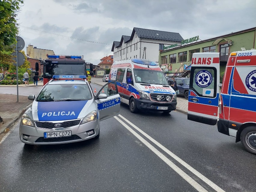 Wypadek w Tuchomiu. Ranny został m.in. wójt Parchowa.