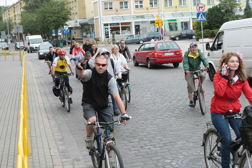 Parada rowerowa w Słupsku