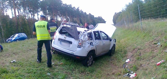 Na S3 pod Nową Solą zderzyły się dwa samochody.