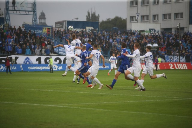 18.09.2021. Ruch Chorzów - Wigry Suwałki.  Zobacz kolejne zdjęcia. Przesuwaj zdjęcia w prawo - naciśnij strzałkę lub przycisk NASTĘPNE