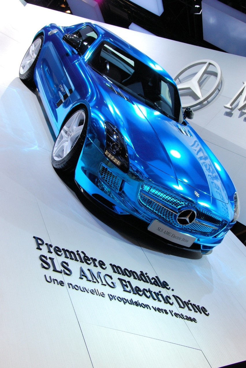 Mercedes SLS AMG Coupe Electric Drive,  Fot: Mototarget.pl