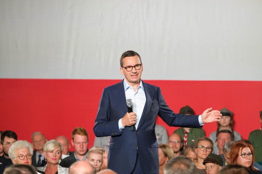 Premier Mateusz Morawiecki odwiedził Brańsk