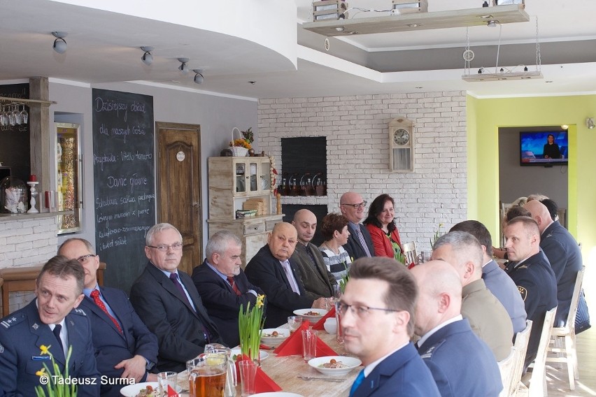 Pożegnanie dyrektora Zakładu Karnego w Stargardzie, ppłk Jarosława Dąbrowskiego