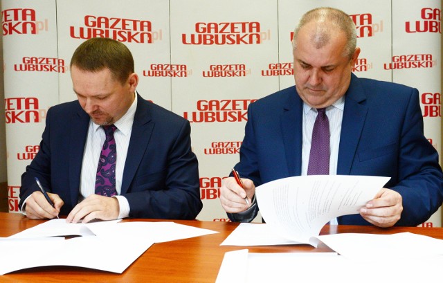Umowę o współpracy podpisali prezesi Grzegorz Widenka (GL) i Piotr Bednarek (RZ).