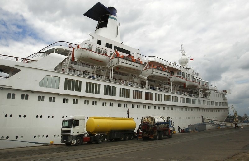 Wycieczkowiec Mv Discovery w Szczecinie