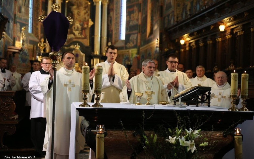 Msza święta Wieczerzy Pańskiej w sandomierskiej Katedrze