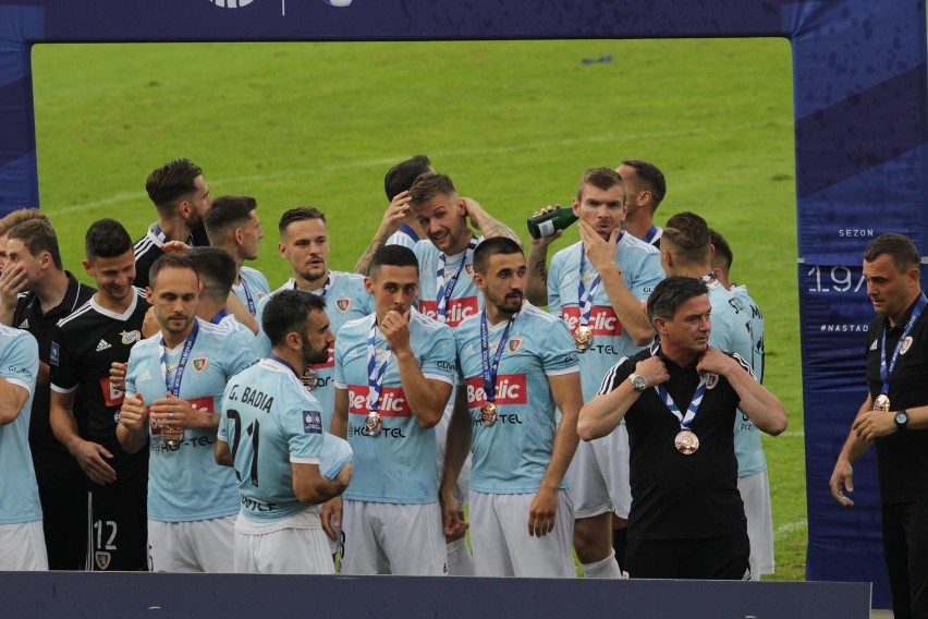 Piast Gliwice zajął 3. miejsce w PKO Ekstraklasie i...