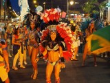 Sambodrom - kolorowa parada i piękne brazylijskie tancerki na ulicy Piotrkowskiej