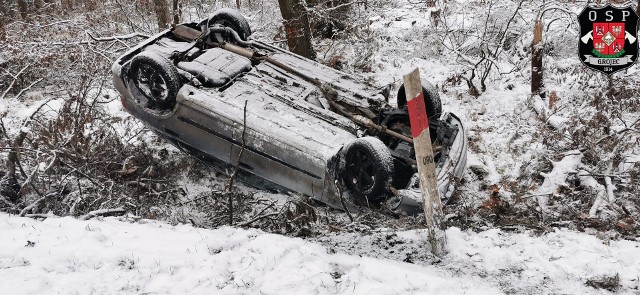 Zdjęcia z wypadków na A4 i w Brodle