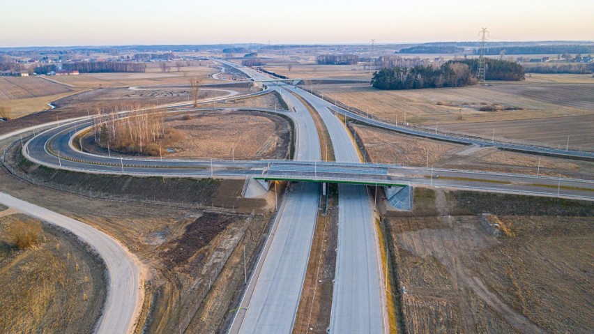 Budowa S61 na odcinku Szczuczyn-Ełk Południe.