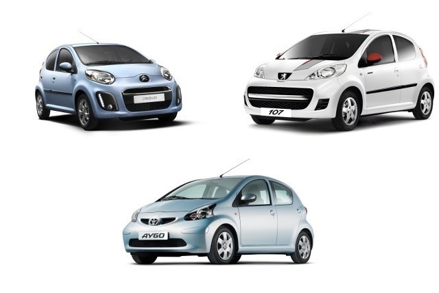 Citroen C1 / Peugeot 107 / Toyota Aygo