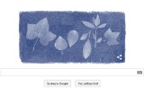 Anna Atkins - GOOGLE dało DOODLE na 216. rocznicę urodzin brytyjskiej botaniczki i pierwszej kobiety-fotograf