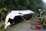 W autobusie, który miał dziś rano wypadek na autostradzie A24 w Niemczech, nie było Opolan