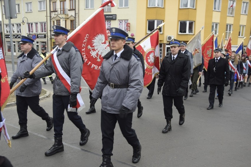 Część główna uroczystości związanych ze 101. rocznicą...