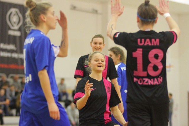 Futsalistki AZS UAM Poznań liczą na to, że w Final Four ekstraligi będą miały równie dużo powodów do radości, co w turnieju o akademickie MP