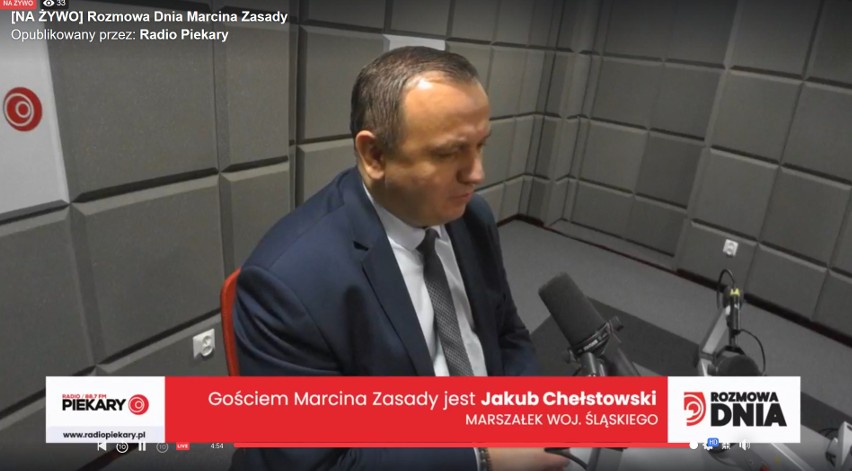 Gościem Marcina Zasady w Rozmowie Dnia w Radiu Piekary jest...