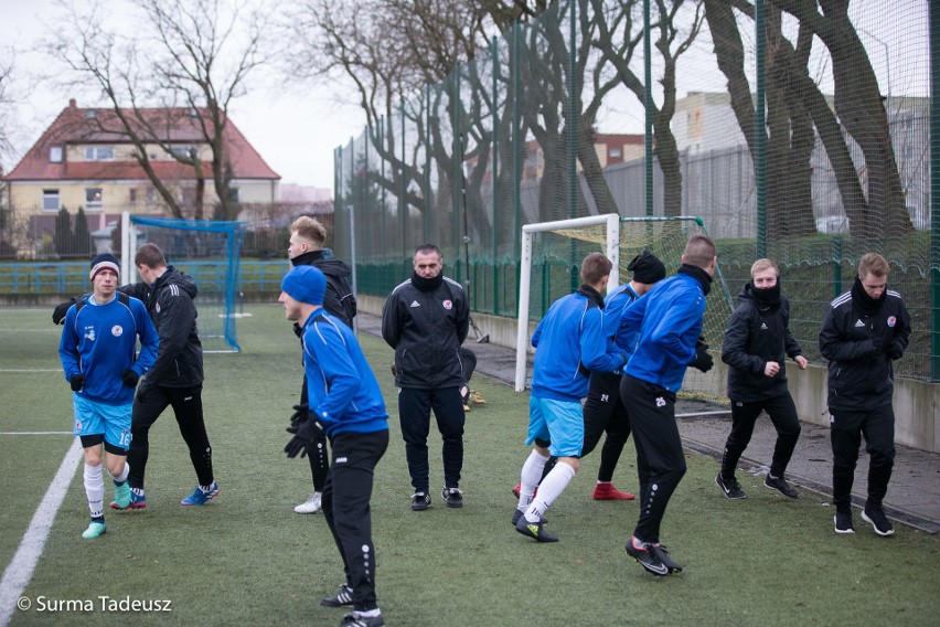 Sparing Błękitnych Stargard z Bałtykiem Koszalin [ZDJĘCIA]