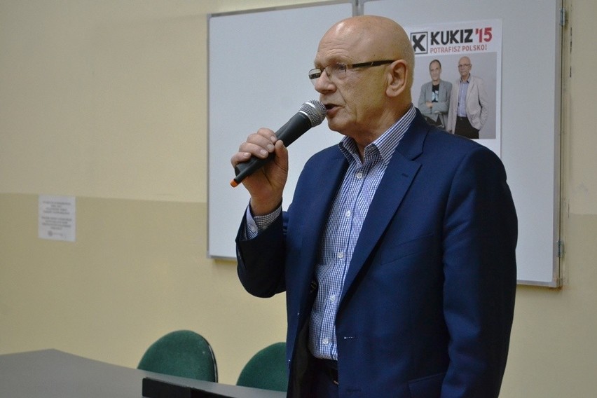 Paweł Kukiz w Bielsku-Białej spotkał się z mieszkańcami