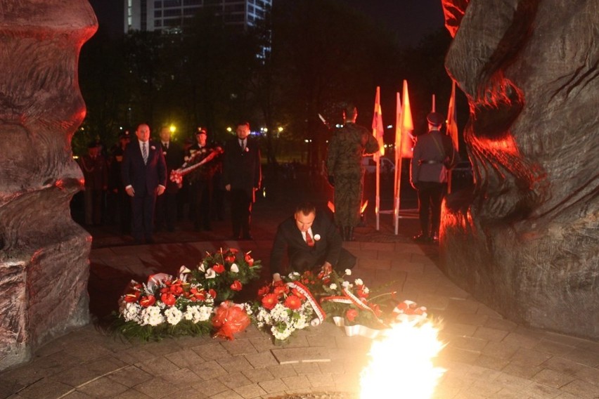 Uroczystości 95. rocznicy wybuchu III Powstania Śląskiego...