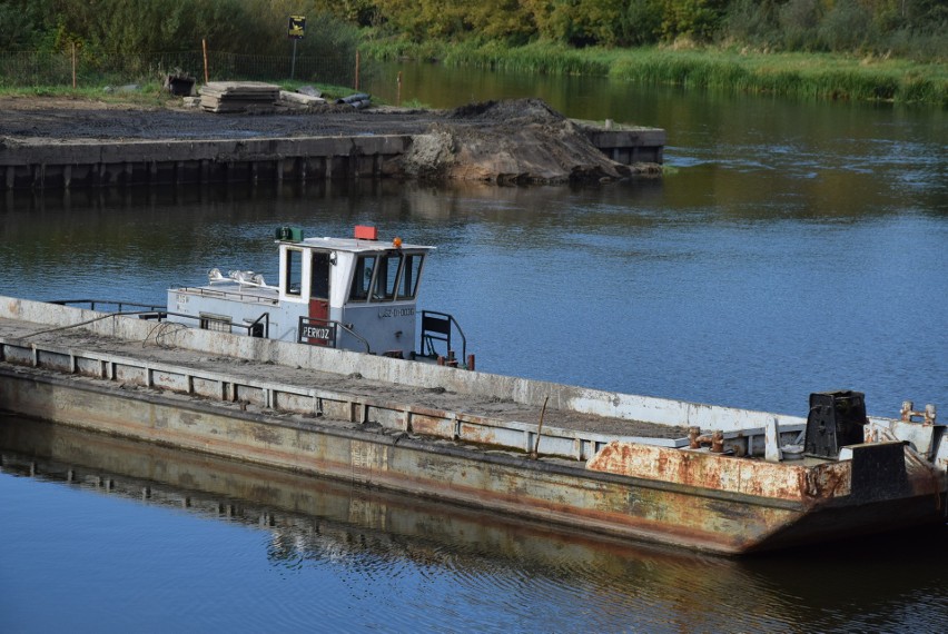 Port w Ostrołęce wygląda już jak port [ZDJĘCIA]