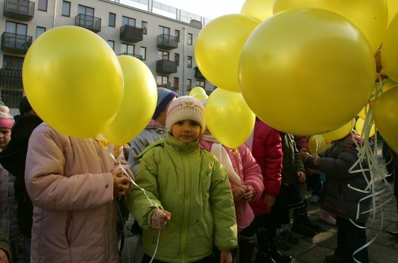 Szczecin: Akcja "Balony do nieba"