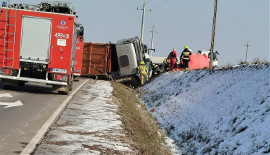 Wypadek w Sokołach