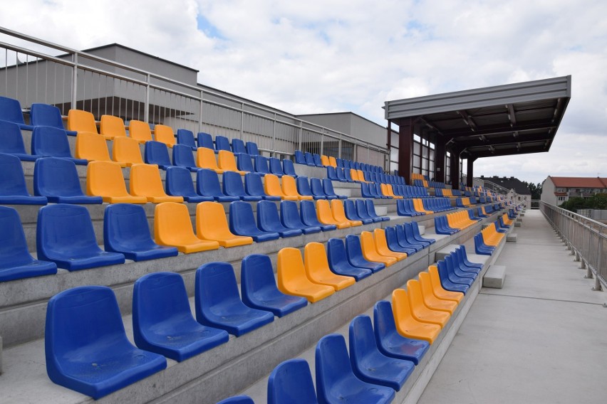 Stadion miejski w Oleśnie na finiszu modernizacji i...