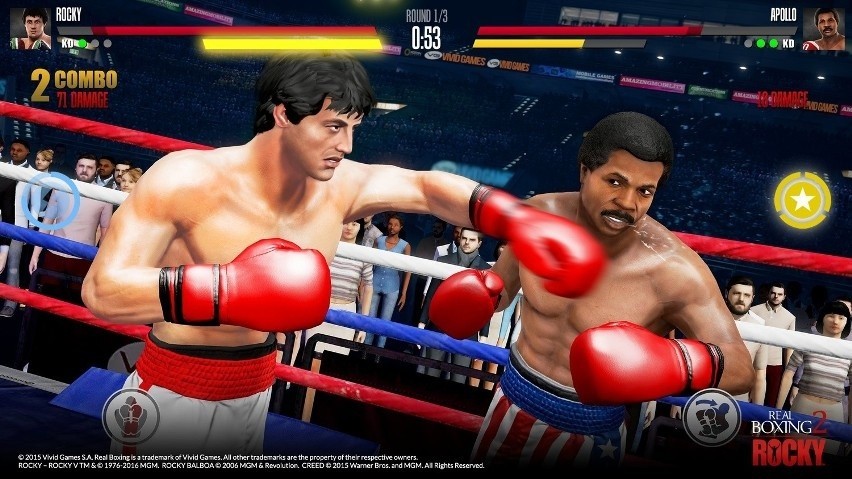 Kadr z gry Real Boxing 2 Rocky - Real Boxing to największy...